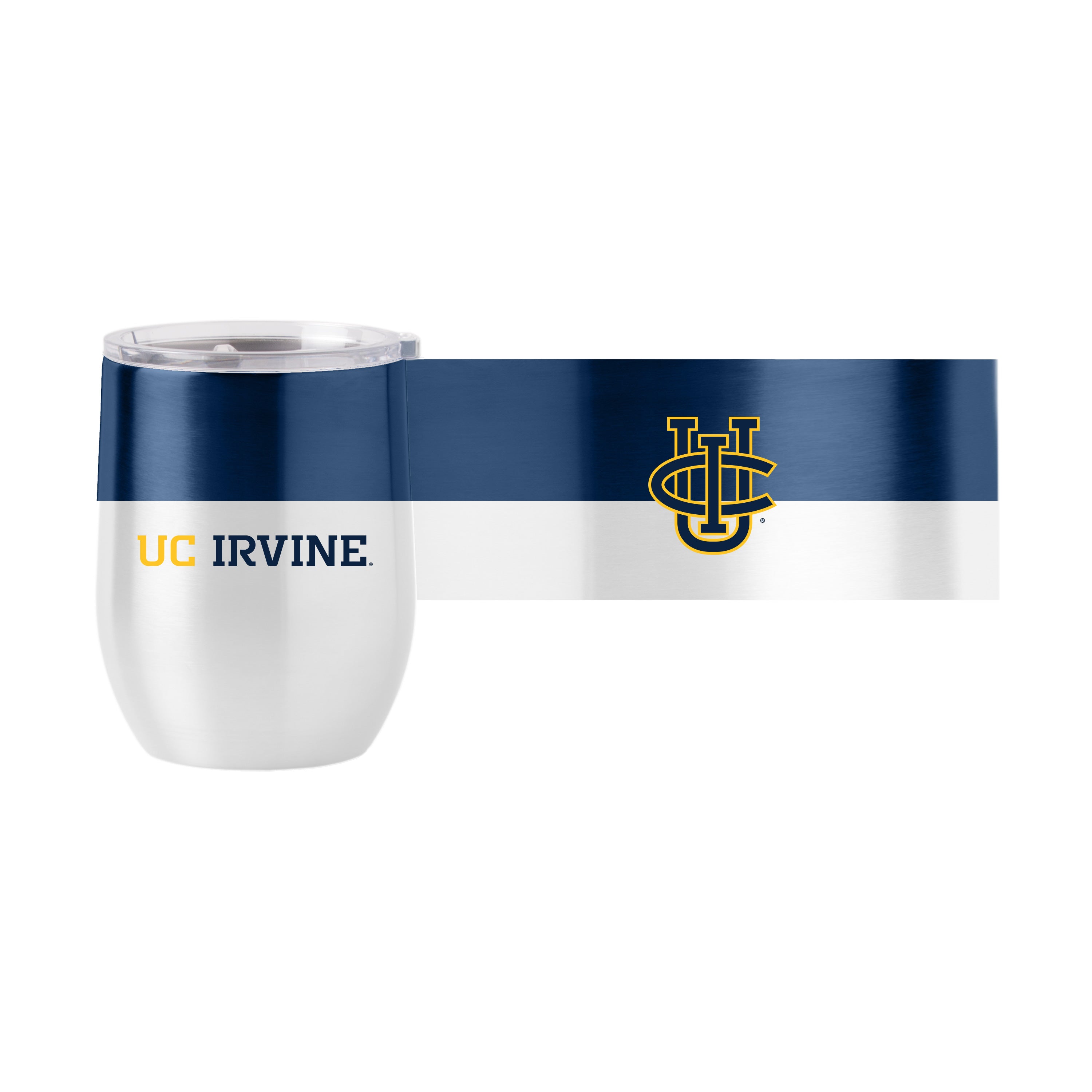 California - Irvine 16 oz. Colorblock Stainless Curved Beverage Tumbler