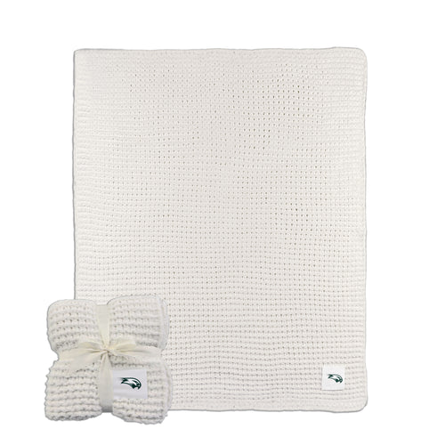 Product Image for Wagner College Cable Knit Throw 50x60