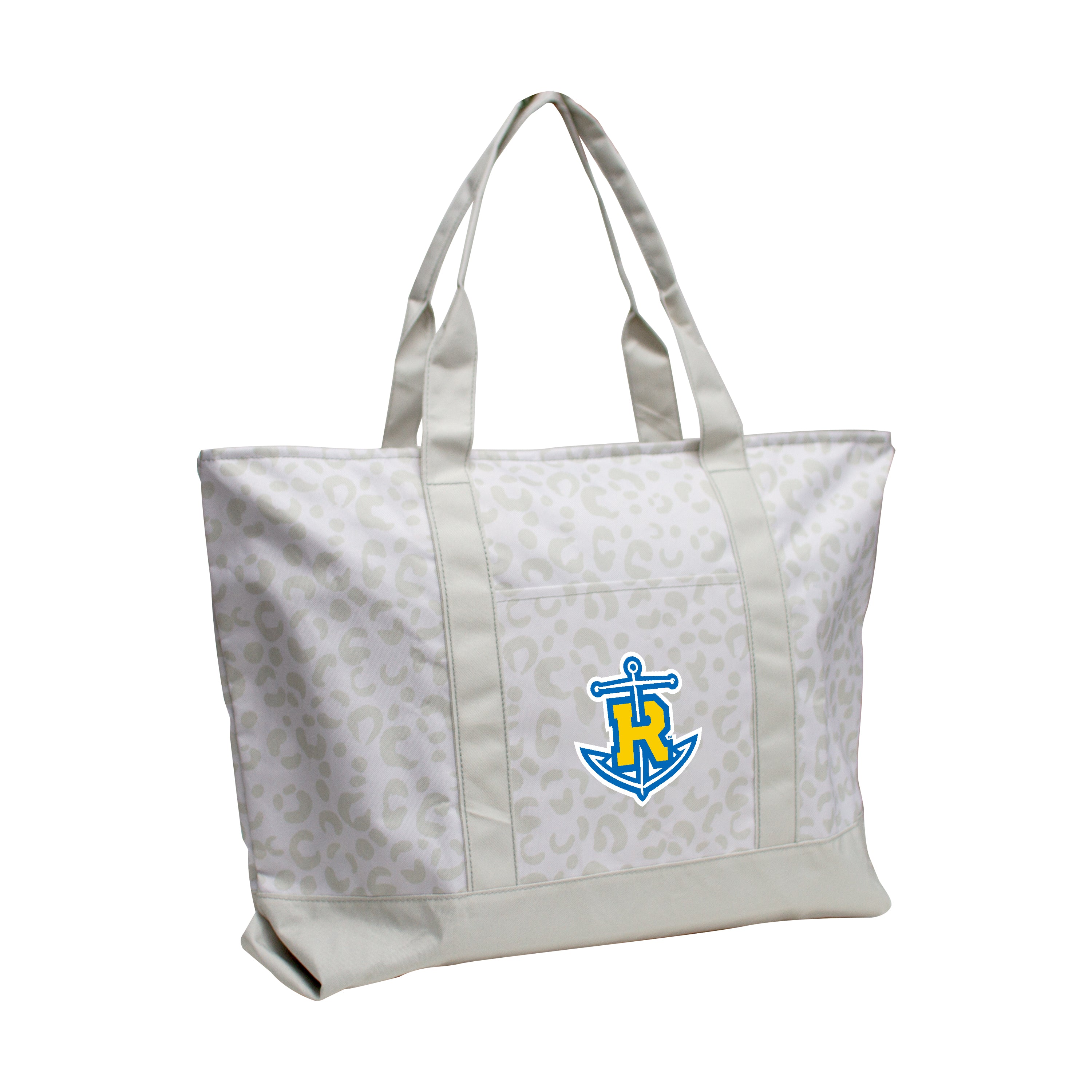 Rollins College Leopard Pattern Tote