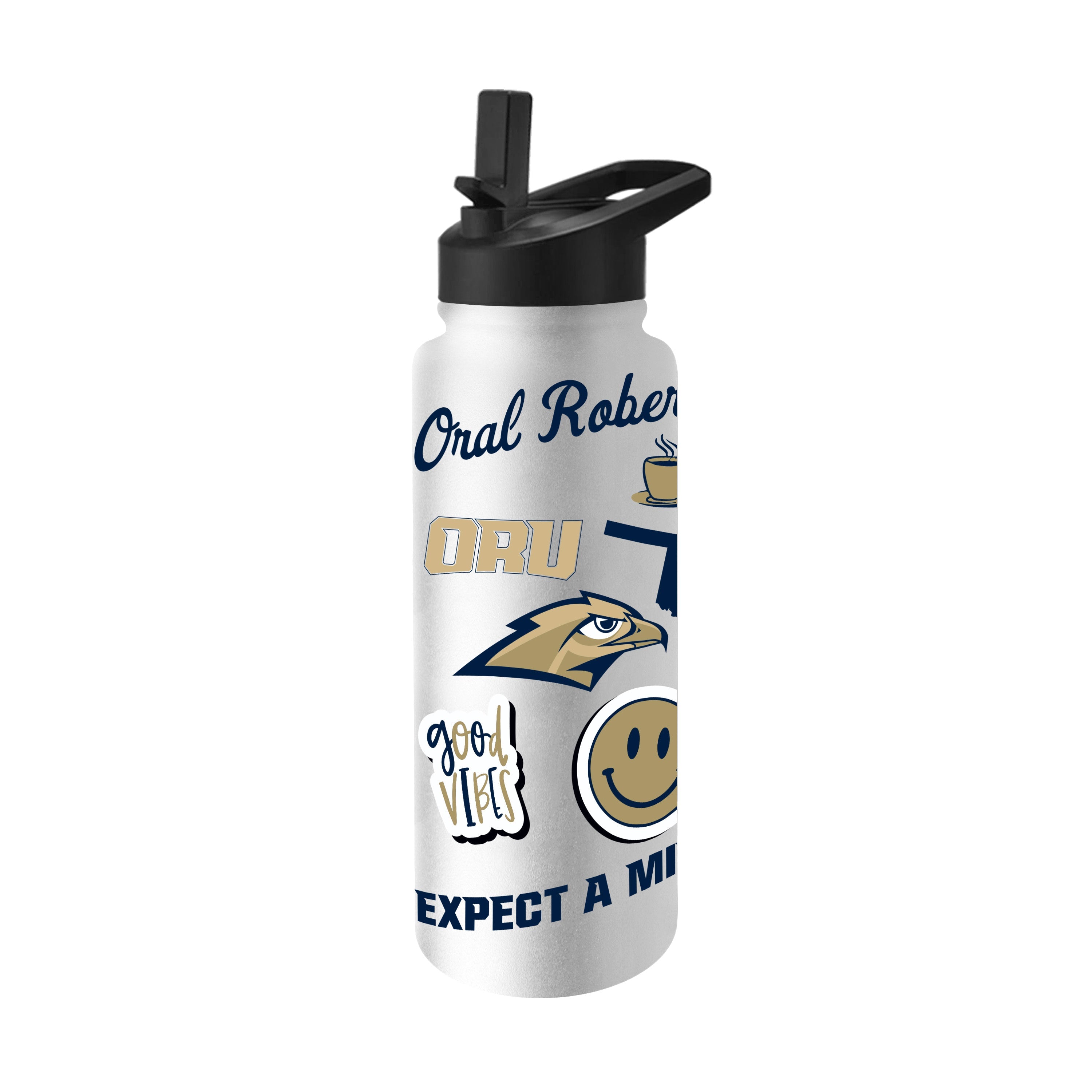 Oral Roberts 34oz Native Quencher Bottle