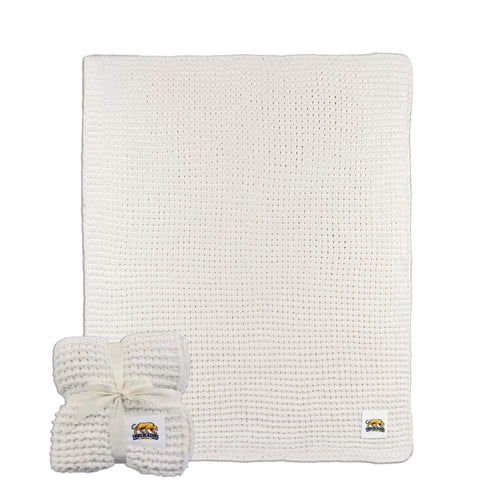 Product Image for Massachusetts College of Liberal Arts Cable Knit Throw 50x60
