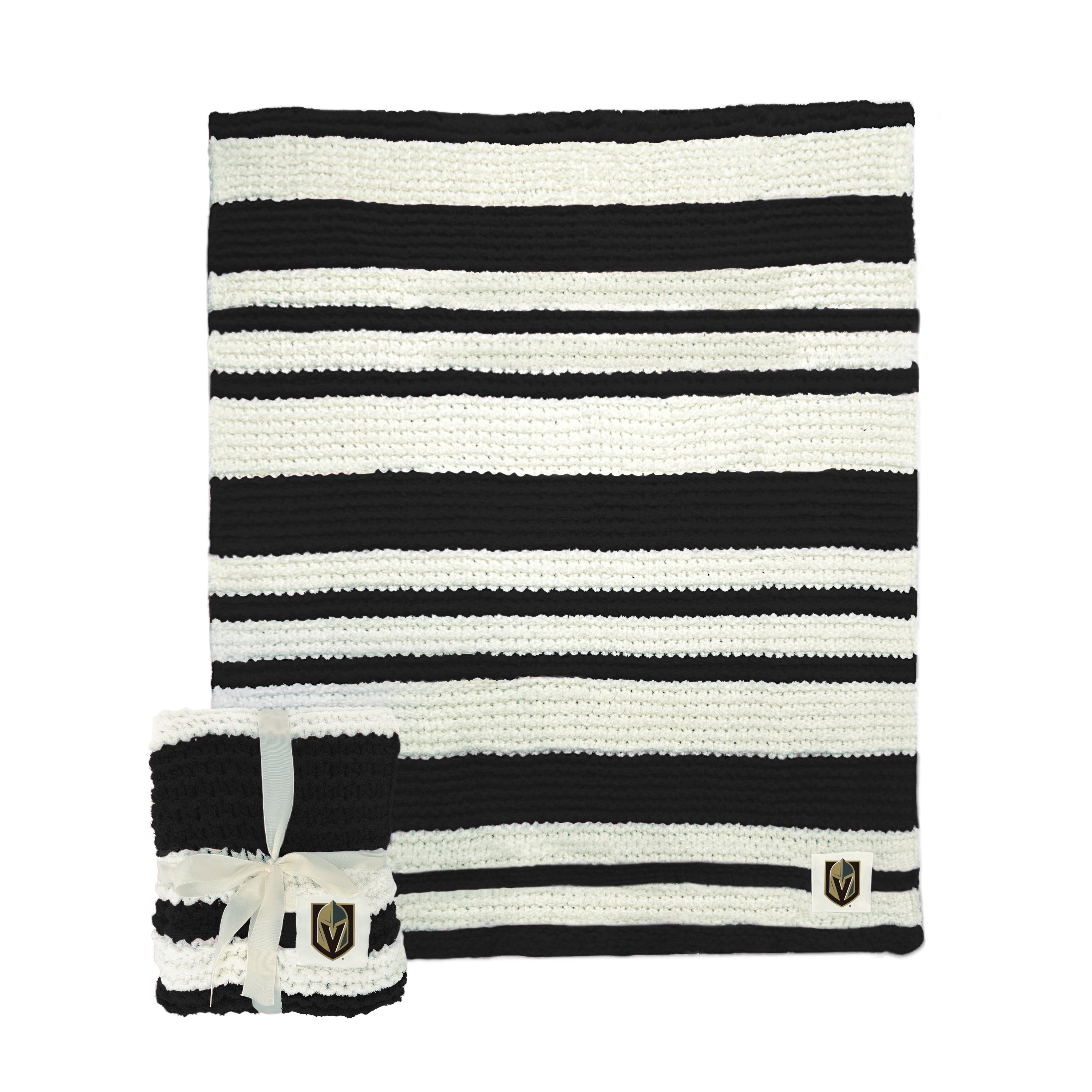 Vegas Golden Knights Cable Knit Throw