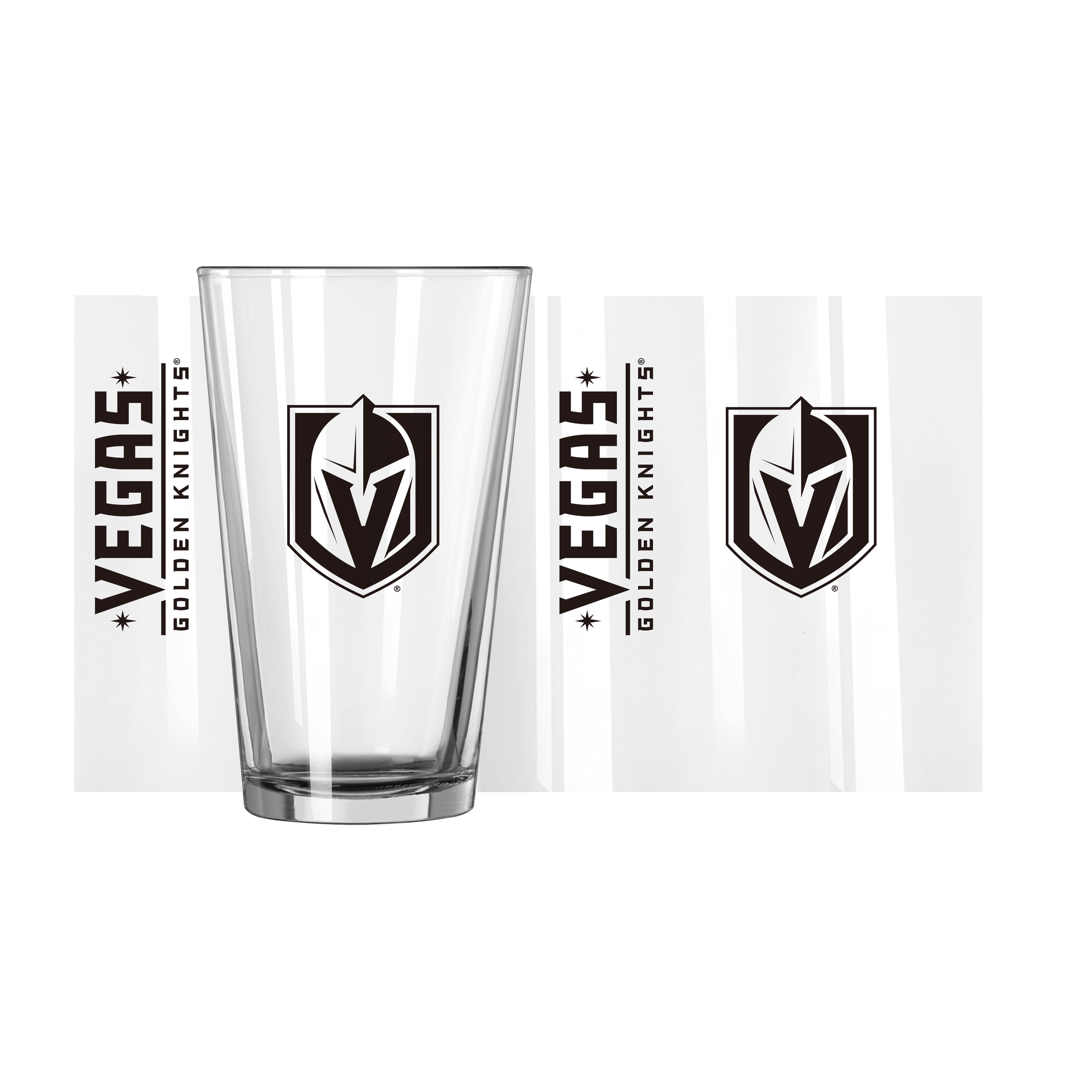 Vegas Golden Knights 16 oz. Gameday Pint Glass