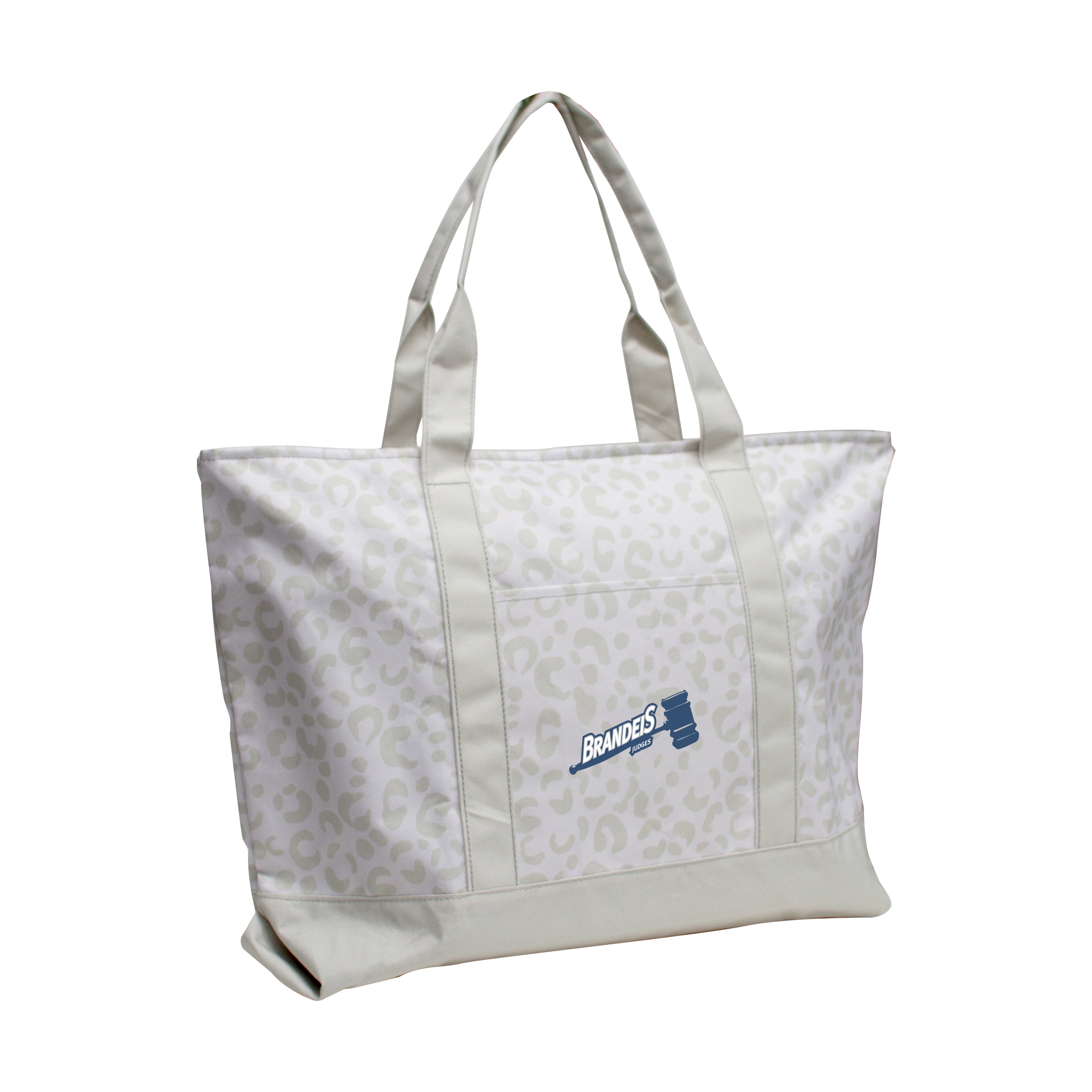 Brandeis University Leopard Pattern Tote