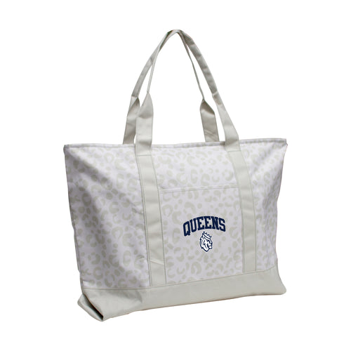 Product Image for Queens Univ Charlotte Leopard Pattern Tote