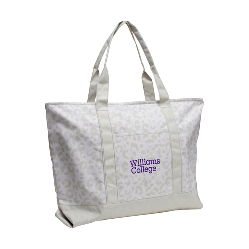 Product Image for Williams College Leopard Pattern Tote