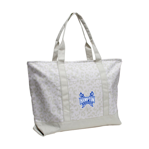 Product Image for Hampton University Leopard Pattern Tote