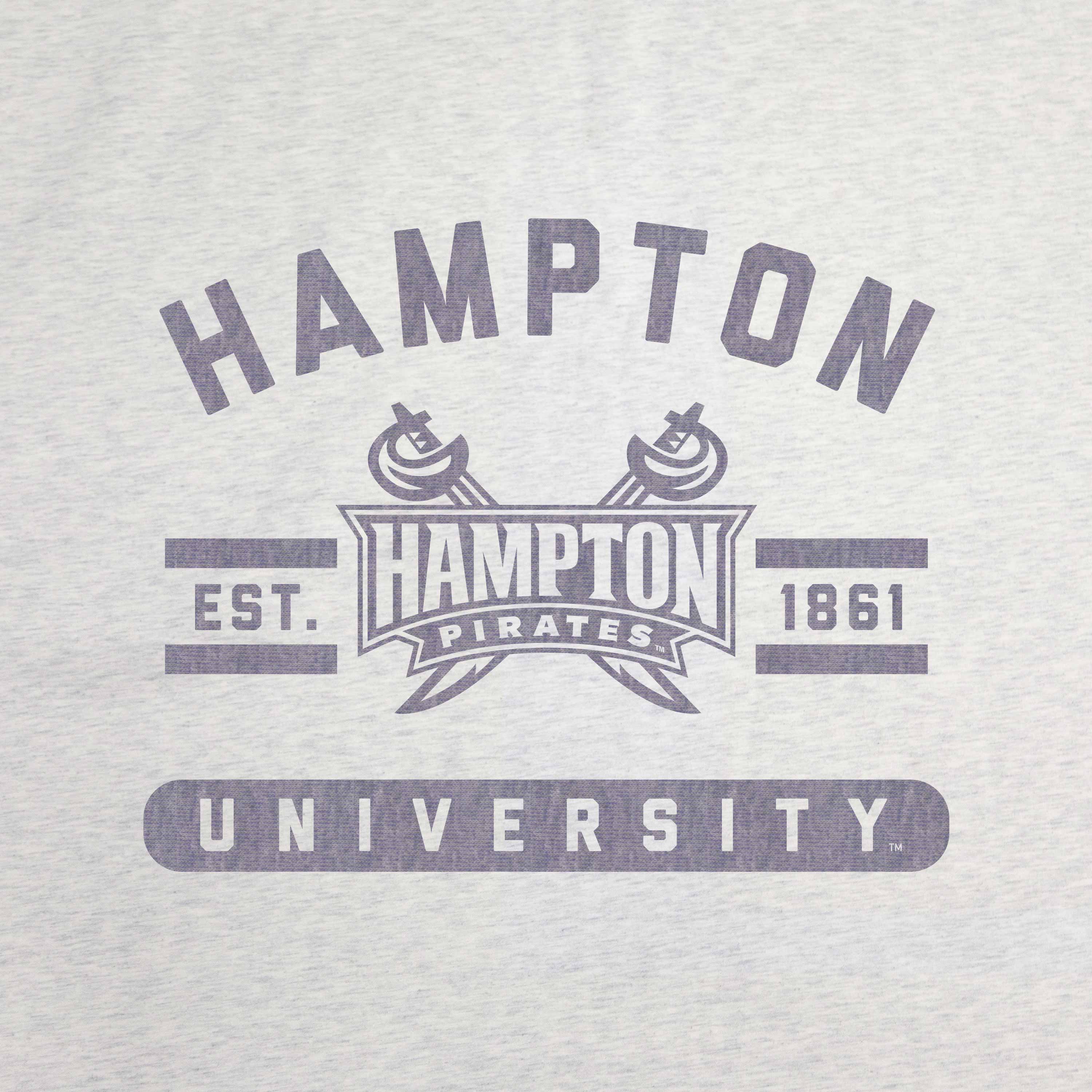 Hampton University Sublimated Sweatshirt Blanket