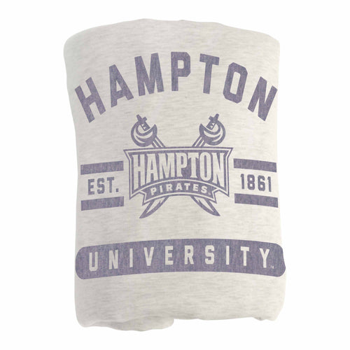 Product Image for Hampton University Sublimated Sweatshirt Blanket