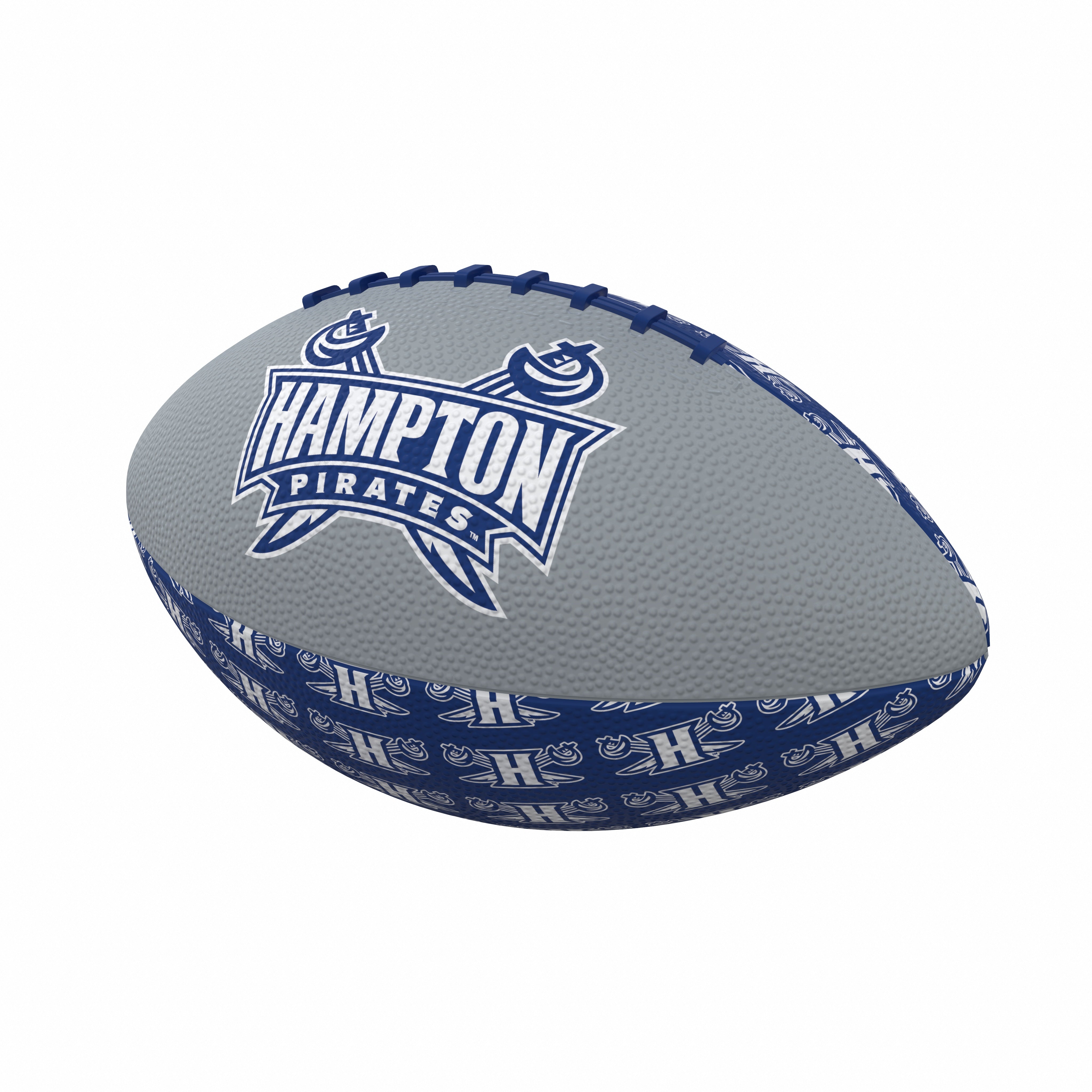 Hampton University Mini Size Rubber Football