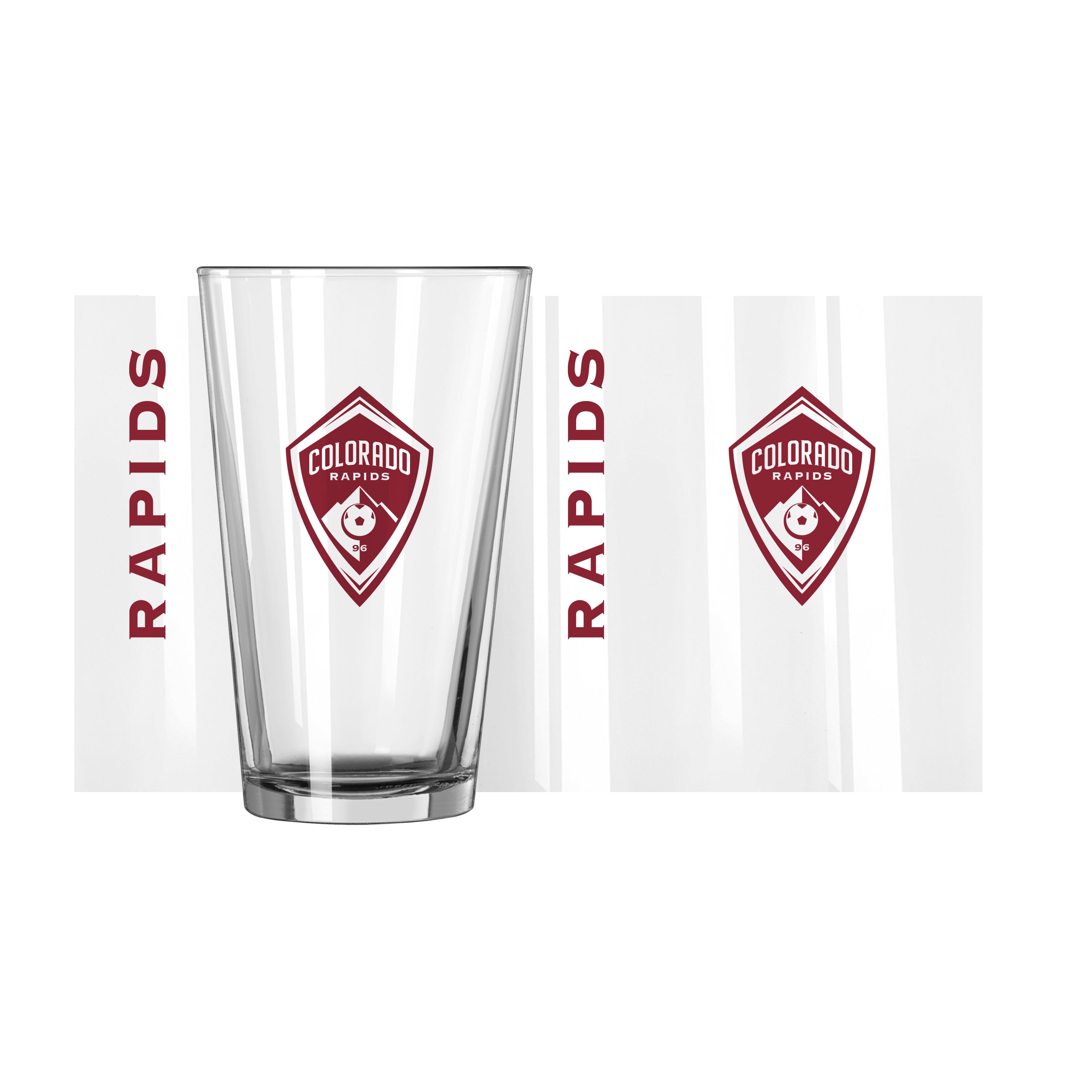 Colorado Rapids 16oz Gameday Pint Glass