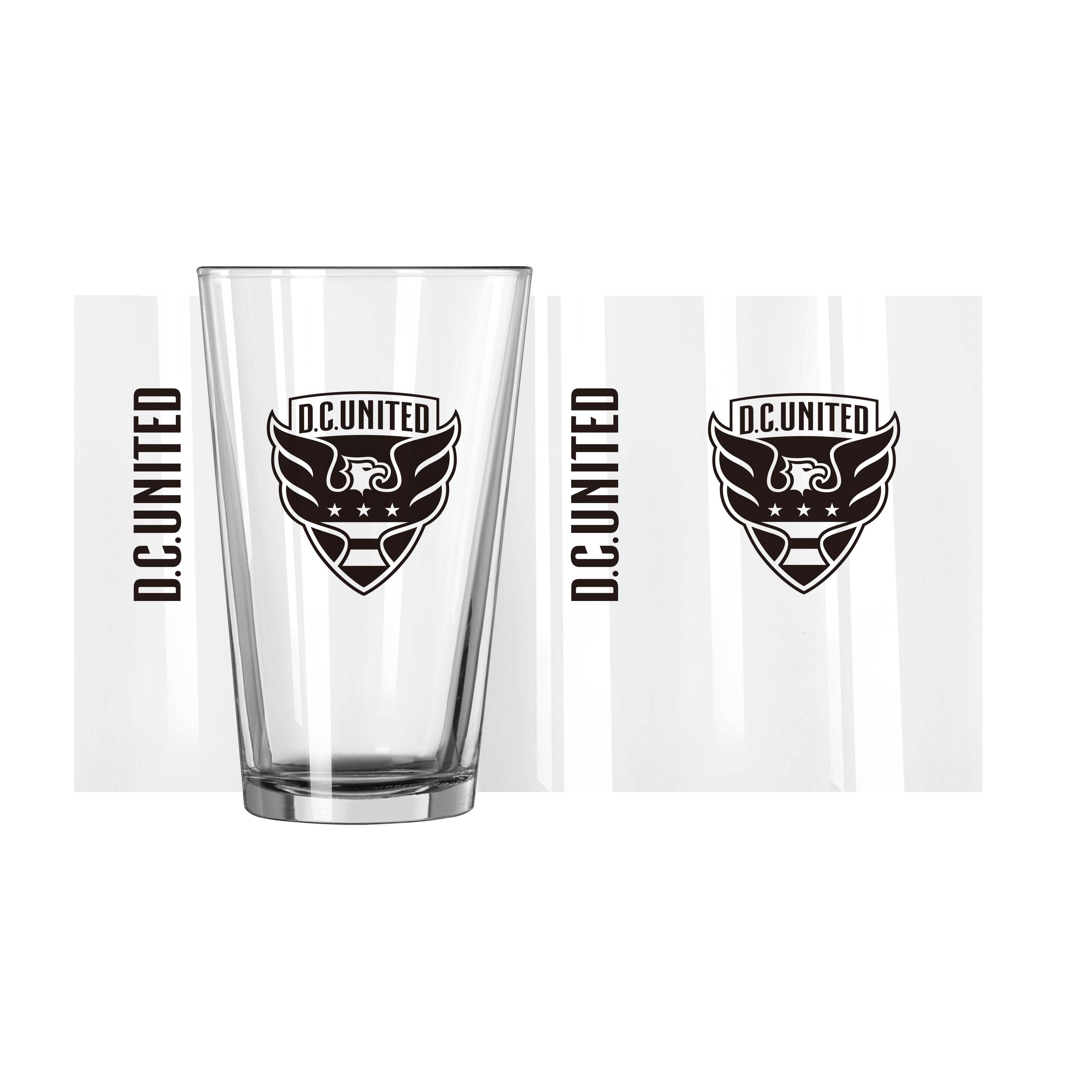 DC United 16 oz. Gameday Pint Glass