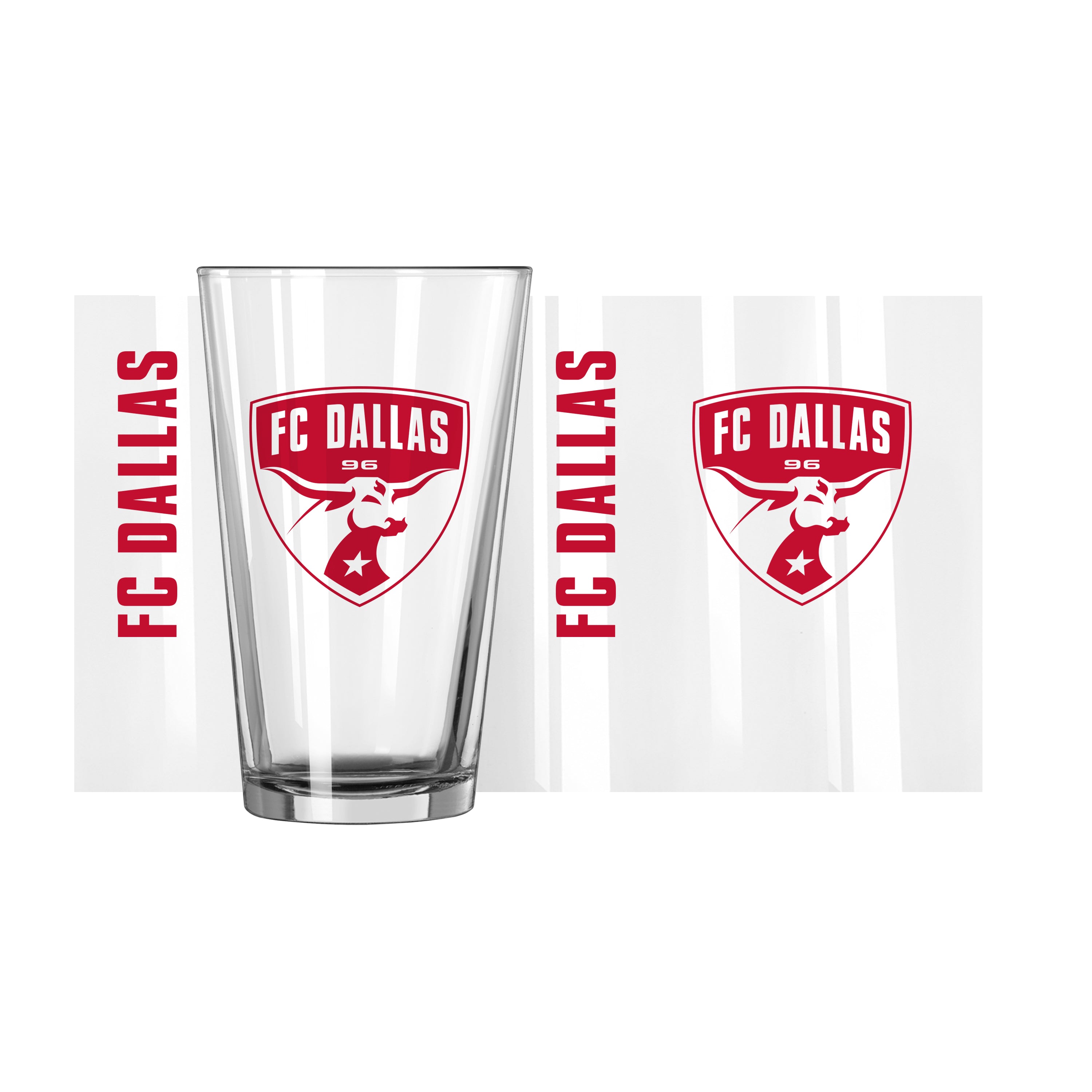 FC Dallas 16oz Gameday Pint Glass