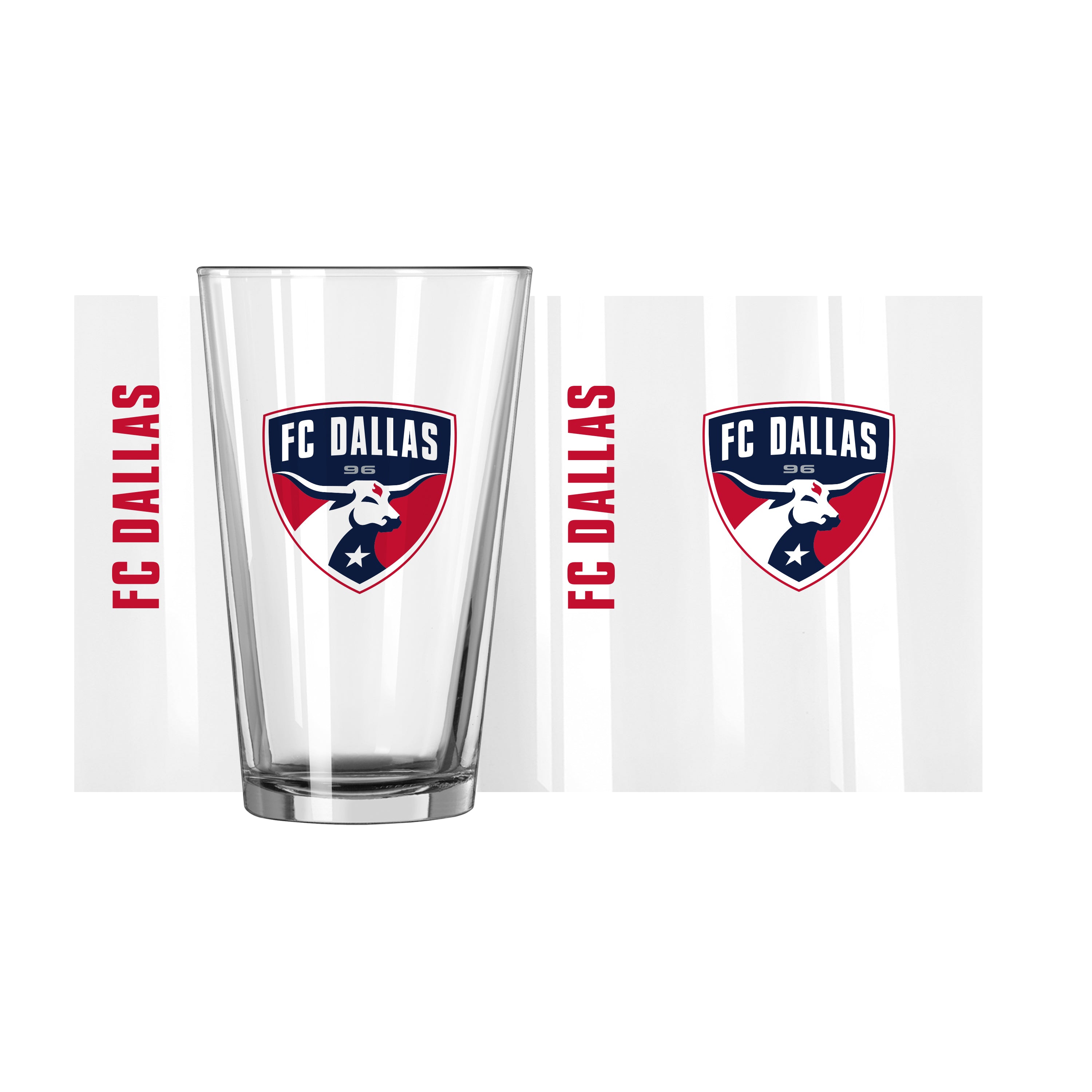 FC Dallas 16oz Full Color Gameday Pint Glass