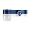Sporting Kansas City 16oz Colorblock Stainless Curved Beverage