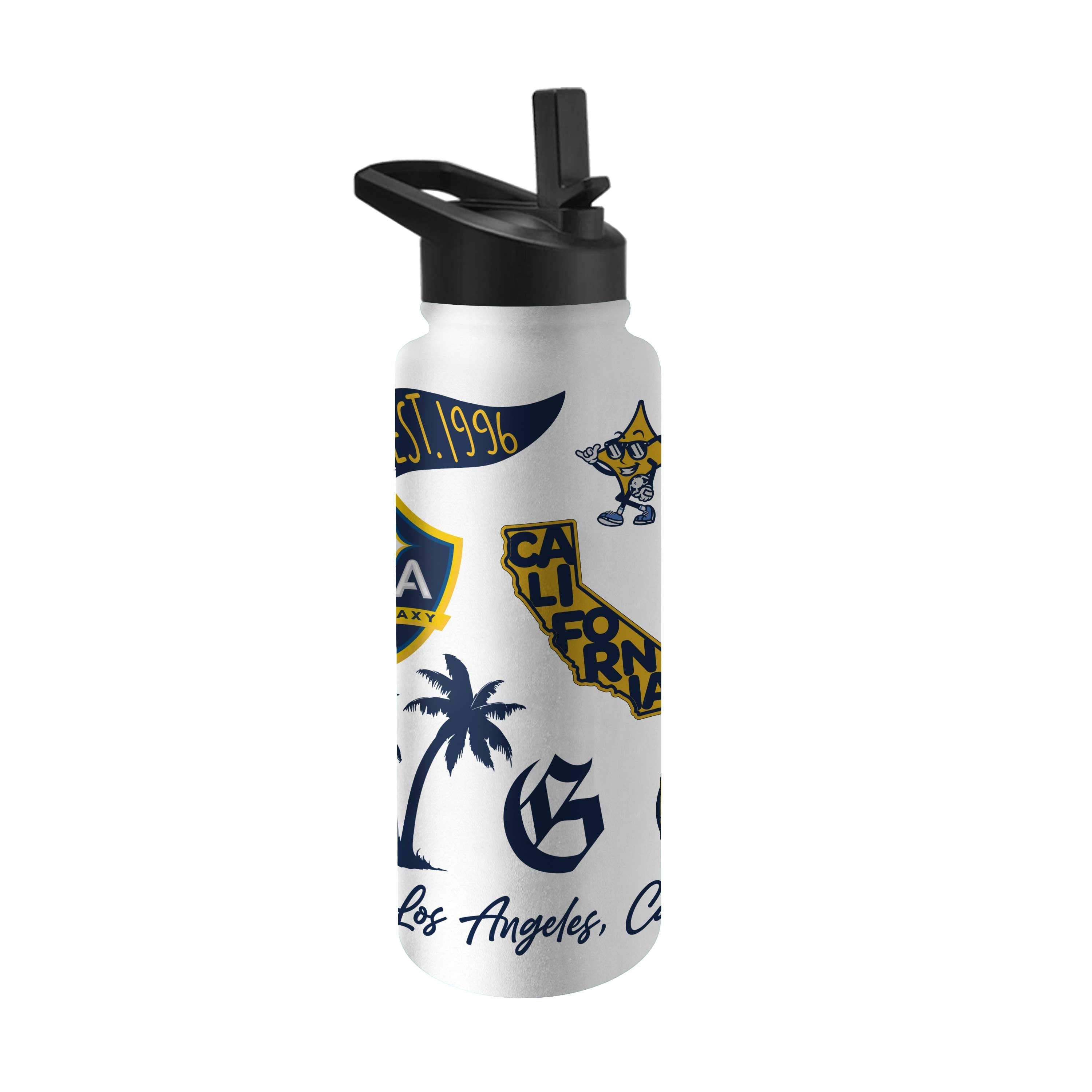 Los Angeles Galaxy 34oz Native Quencher Bottle - Logo Brands