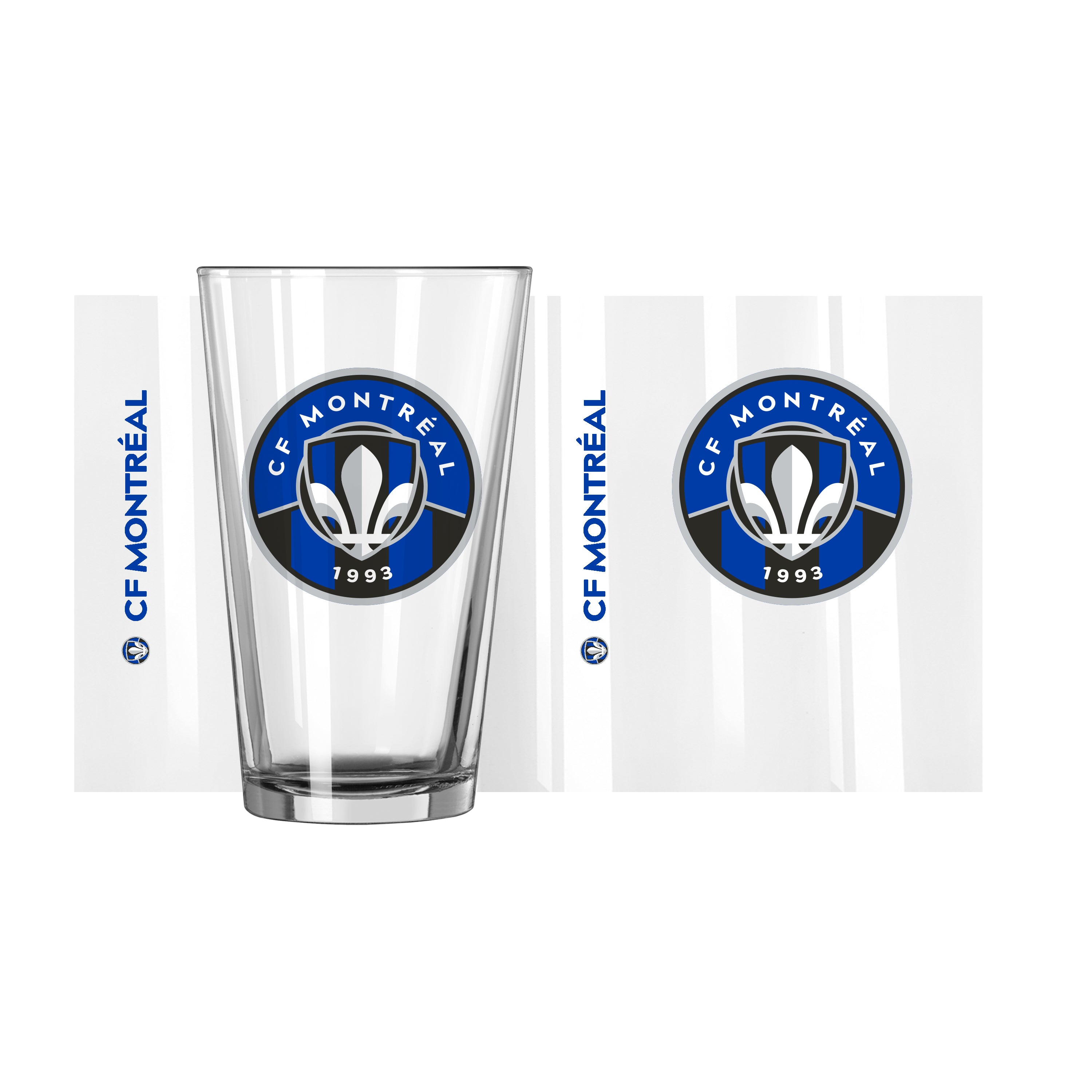 Montreal 16oz Gameday Pint Glass