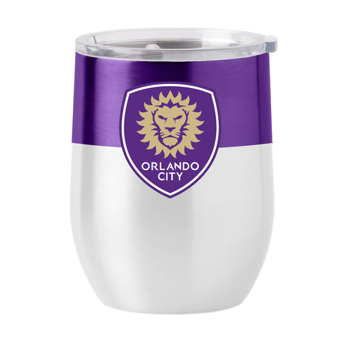 Product Image for Orlando City SC 16oz Colorblock Stainless Curved Beverage