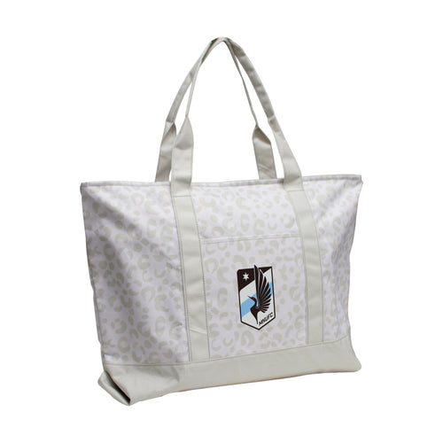 Product Image for Minnesota United Leopard Pattern Tote