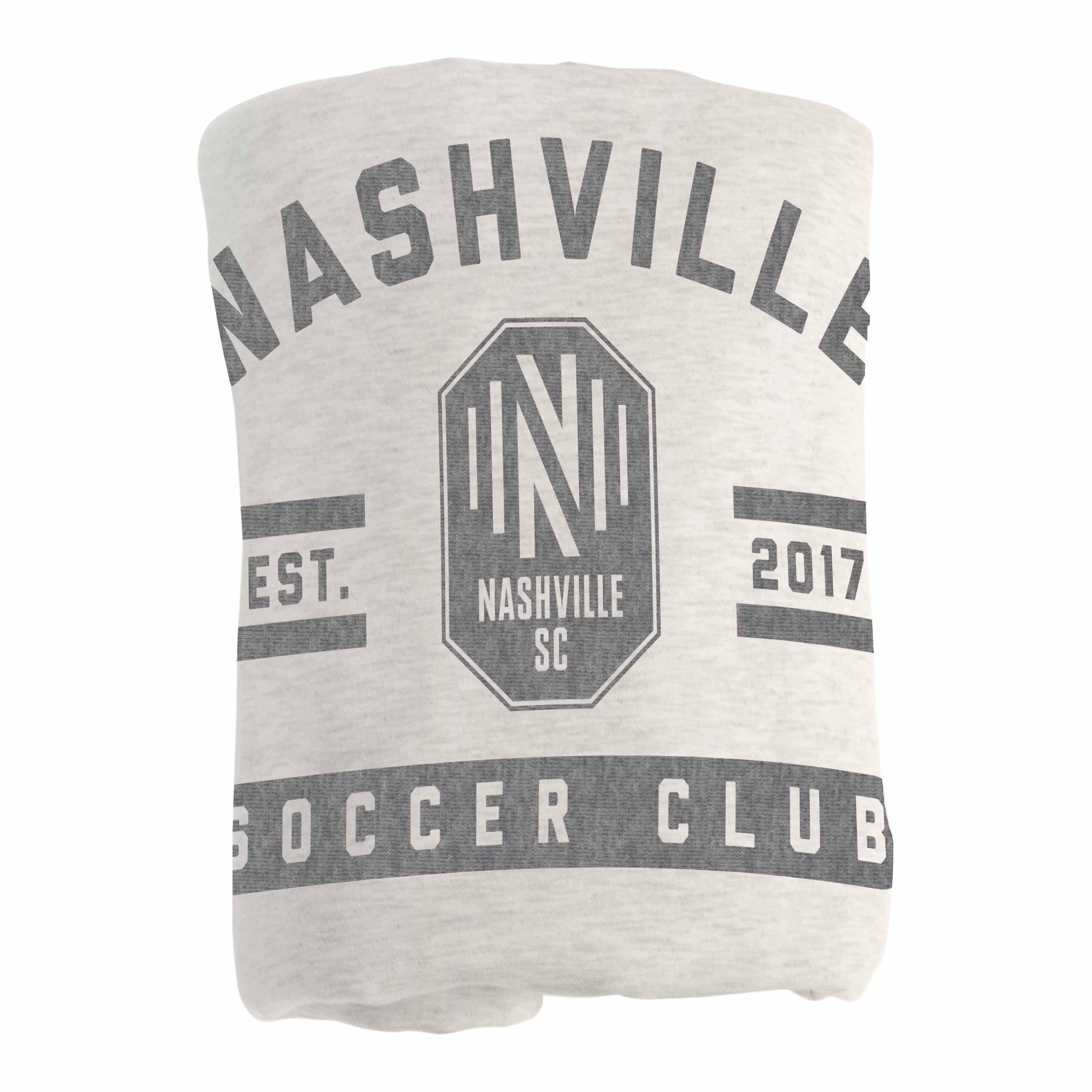 Nashville SC Sublimated Sweatshirt Blanket - Logo Brands