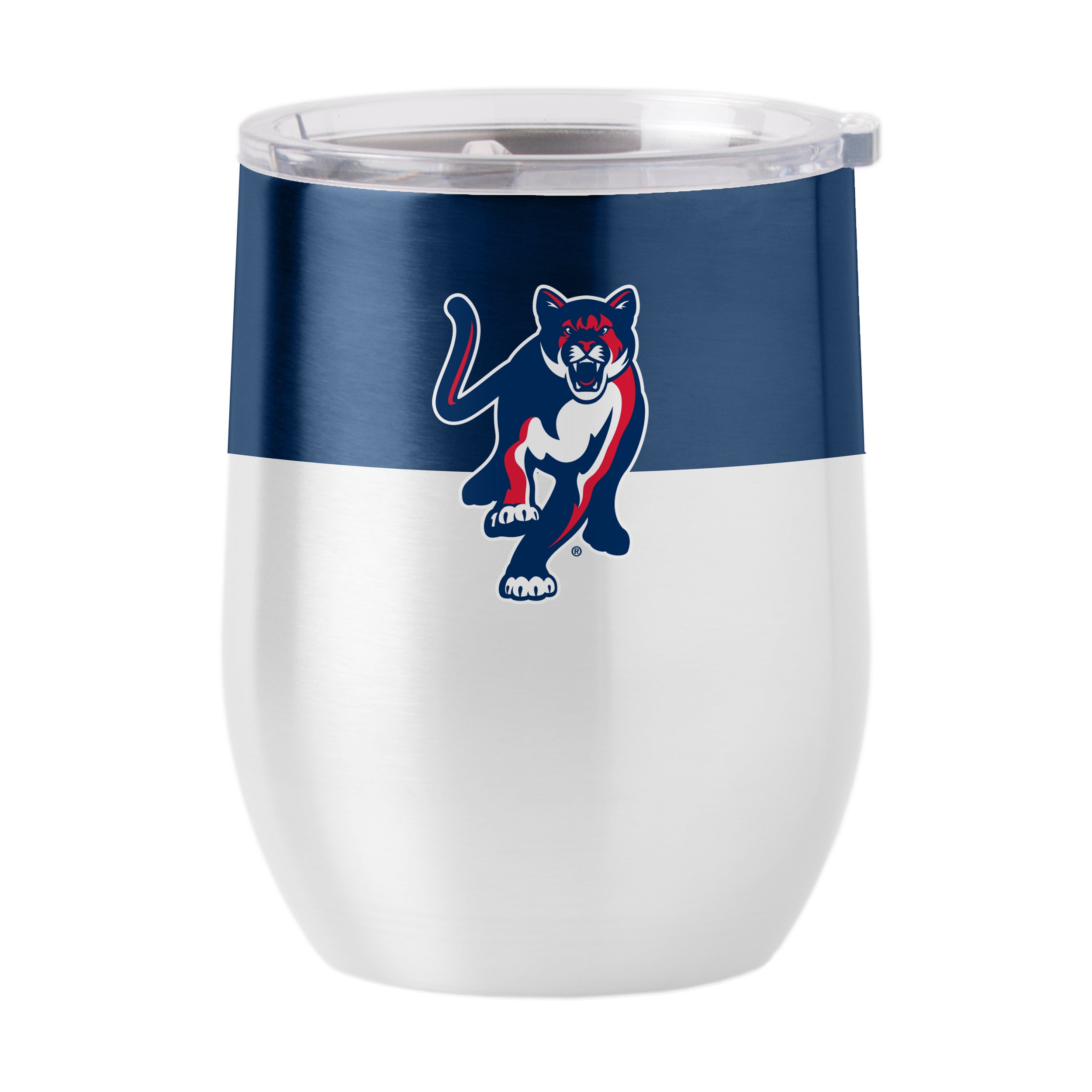 Columbus State University 16oz Colorblock Stainless Curved Beverage