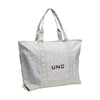 UNC Pembroke Leopard Pattern Tote