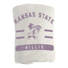 Kansas State Willie Sublimated Sweatshirt Blanket