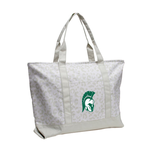 Product Image for Illinois Wesleyan Leopard Pattern Tote