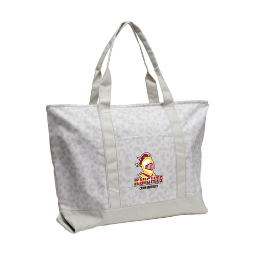 Product Image for Calvin University Leopard Pattern Tote
