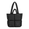 Saint Mary's College Black Puff Tote