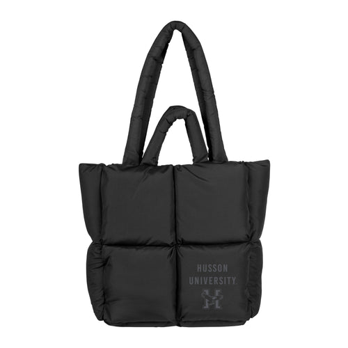 Product Image for Husson University Puff Black Tote