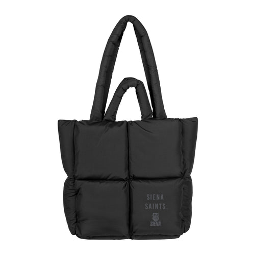 Product Image for Siena College Puff Black Tote