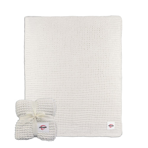 Product Image for Carthage College Cable Knit Throw 50x60
