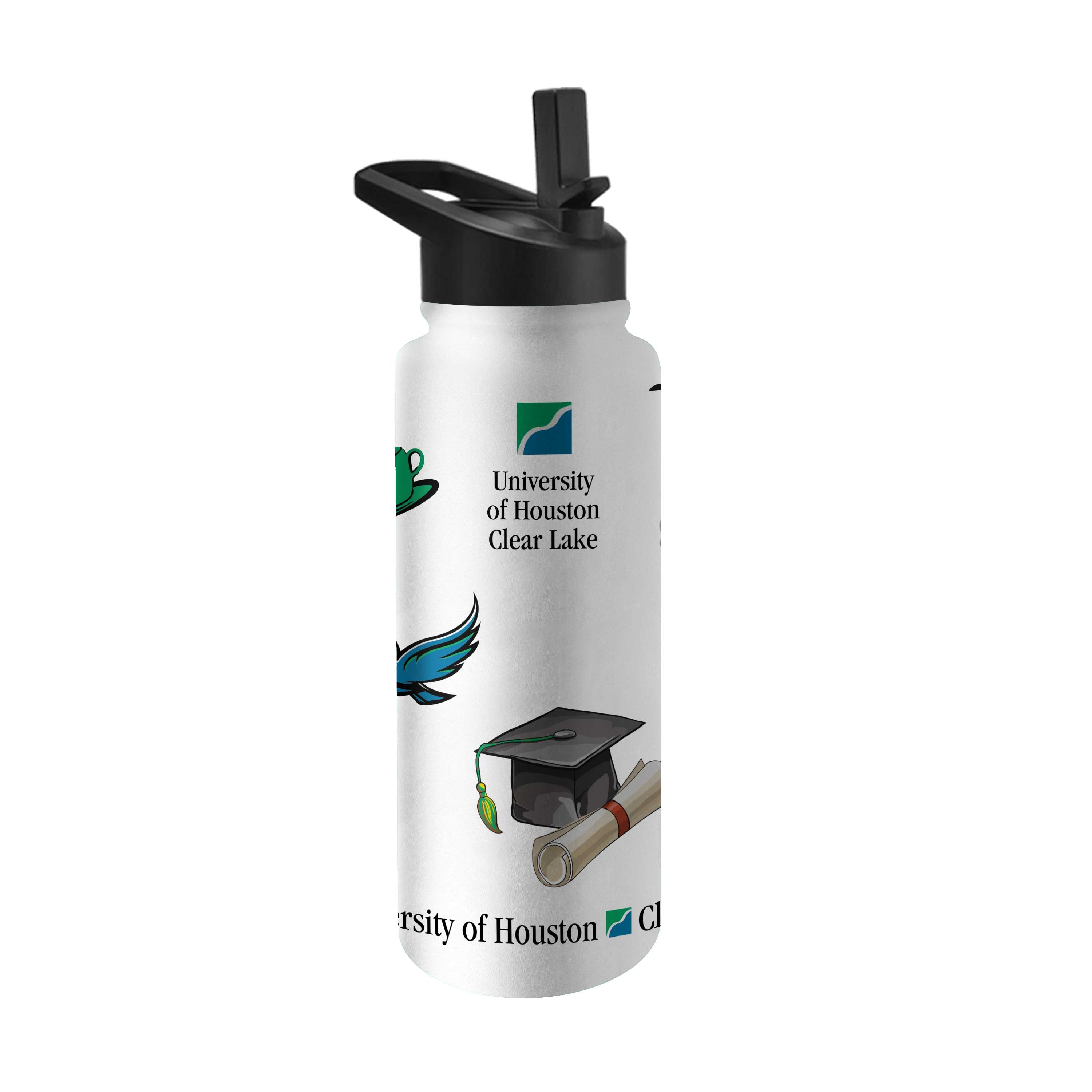 Houston-Clear Lake 34oz Native Quencher Bottle - Logo Brands