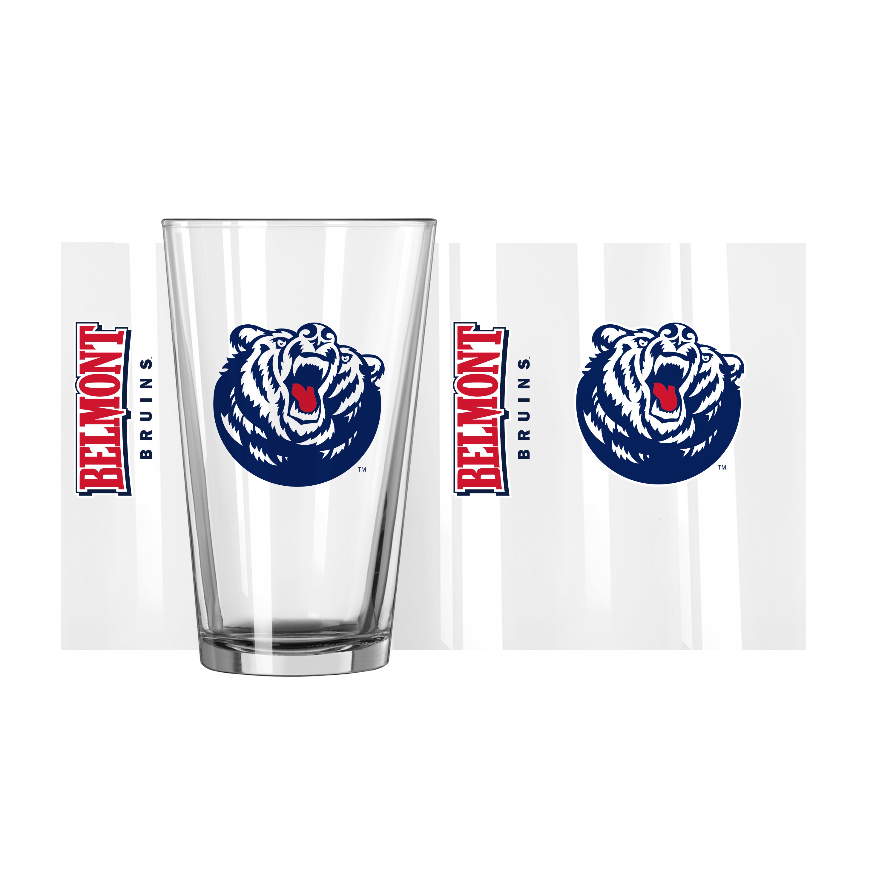 Belmont University 16oz Gameday Pint Glass