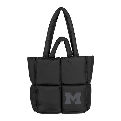 Product Image for Michigan-Flint Black Puff Tote