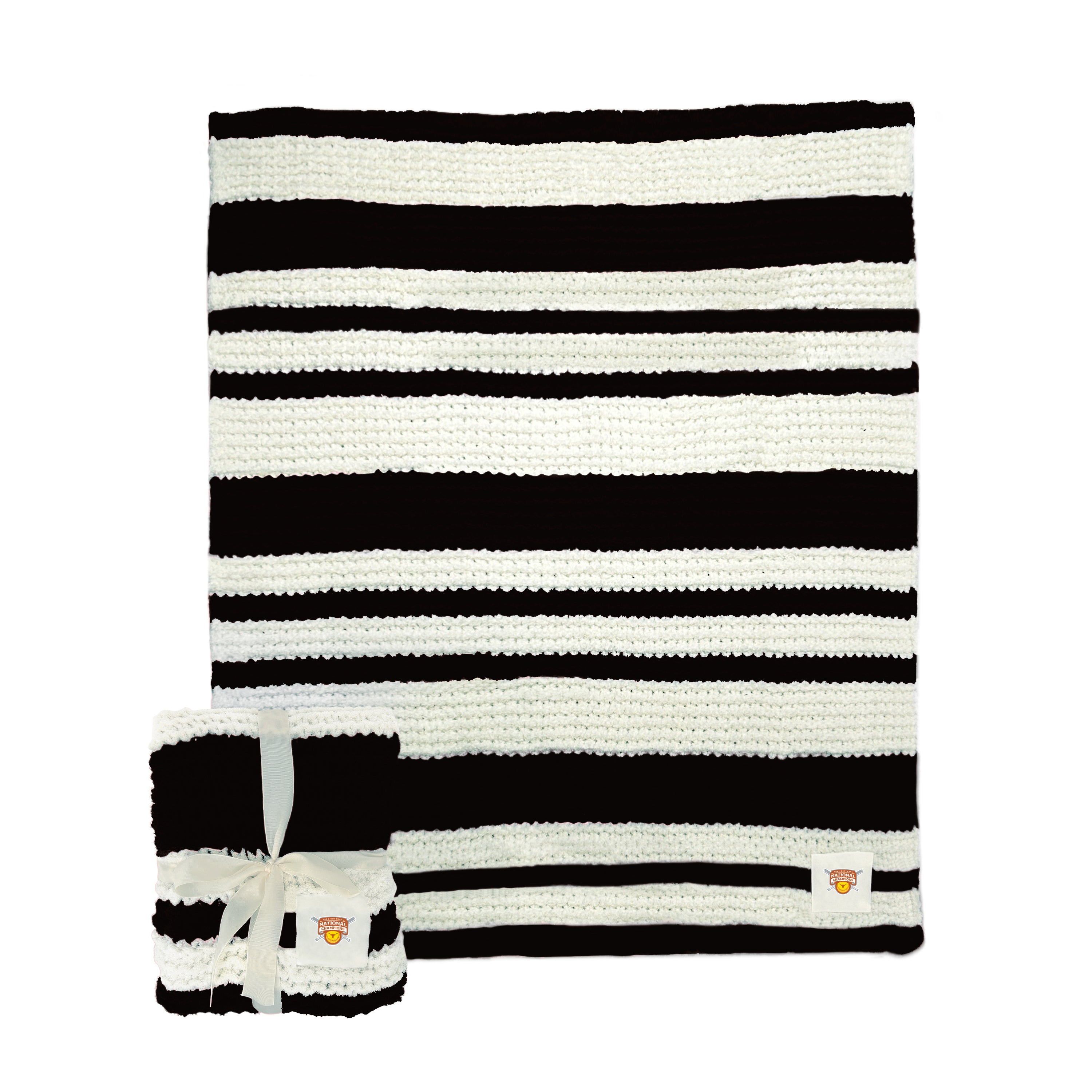 Texas 2025 Softball Champions Cable Knit Throw