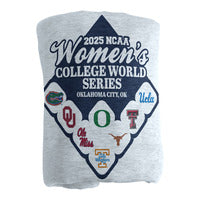 2025 NCAA Womens Softball 8 Team Sublimated Sweatshirt Blanket