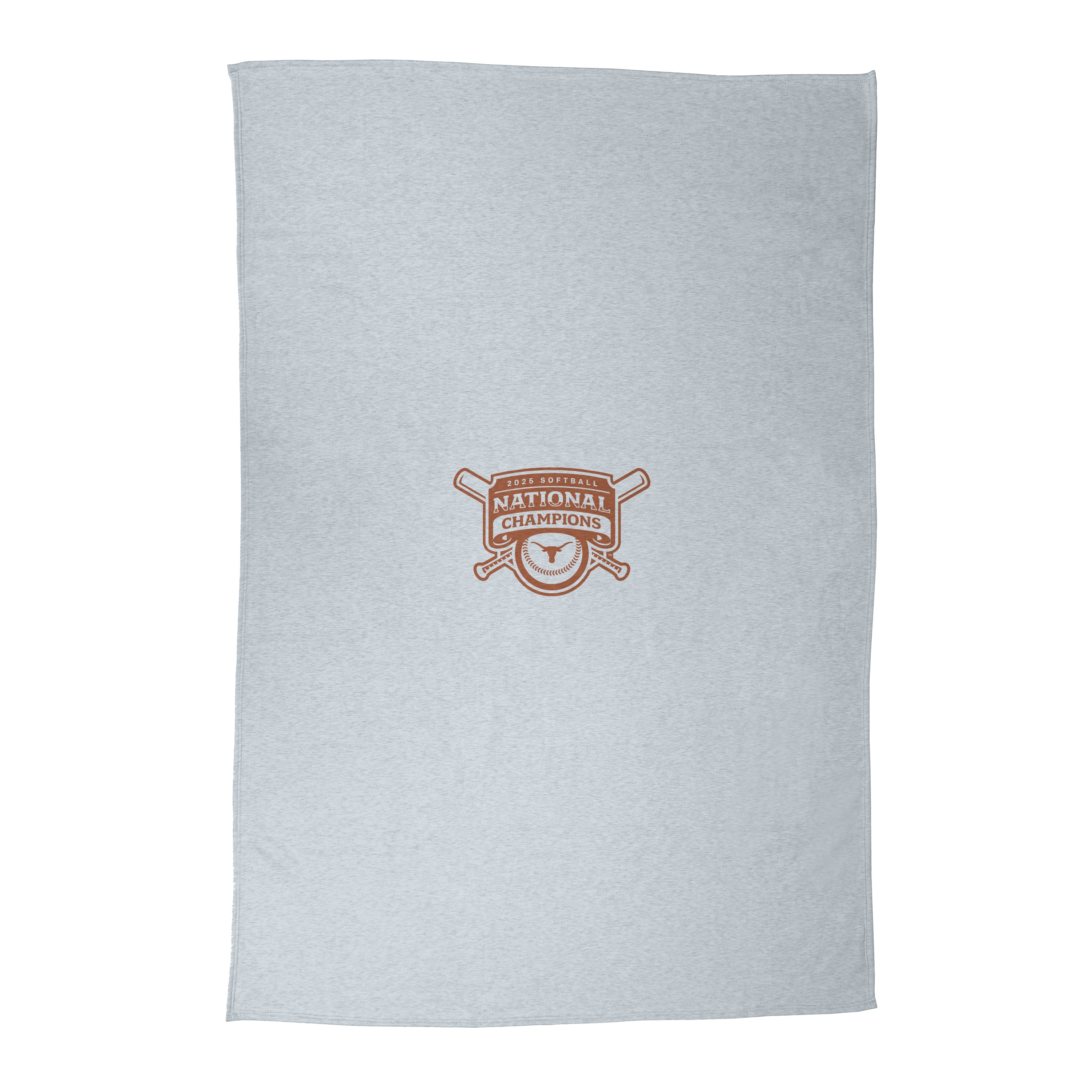 Texas 2025 Softball Champions Sublimated Sweatshirt Blanket