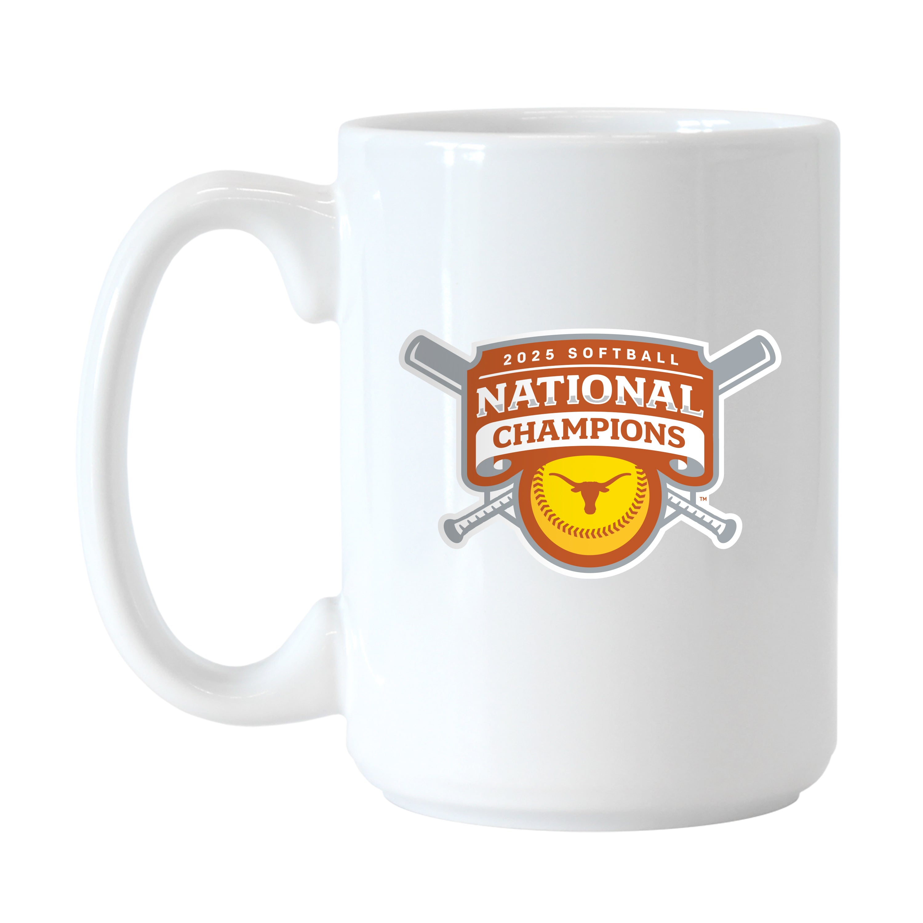 Texas 2025 Softball Champions 15oz Sublimated Mug