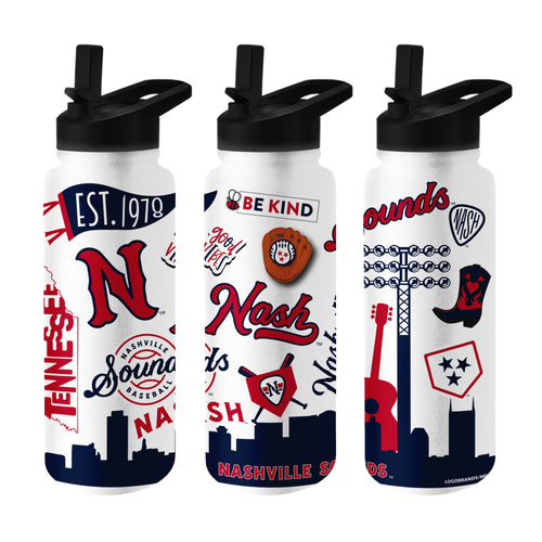 Product Image for Nashville Sounds 34oz Native Quencher Bottle