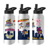 Toledo Mud Hens 34oz Native Quencher Bottle