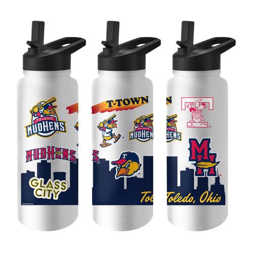 Product Image for Toledo Mud Hens 34oz Native Quencher Bottle