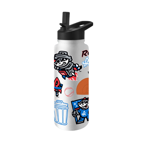 Product Image for Rocket City Trash Pandas 34oz Native Quencher Bottle