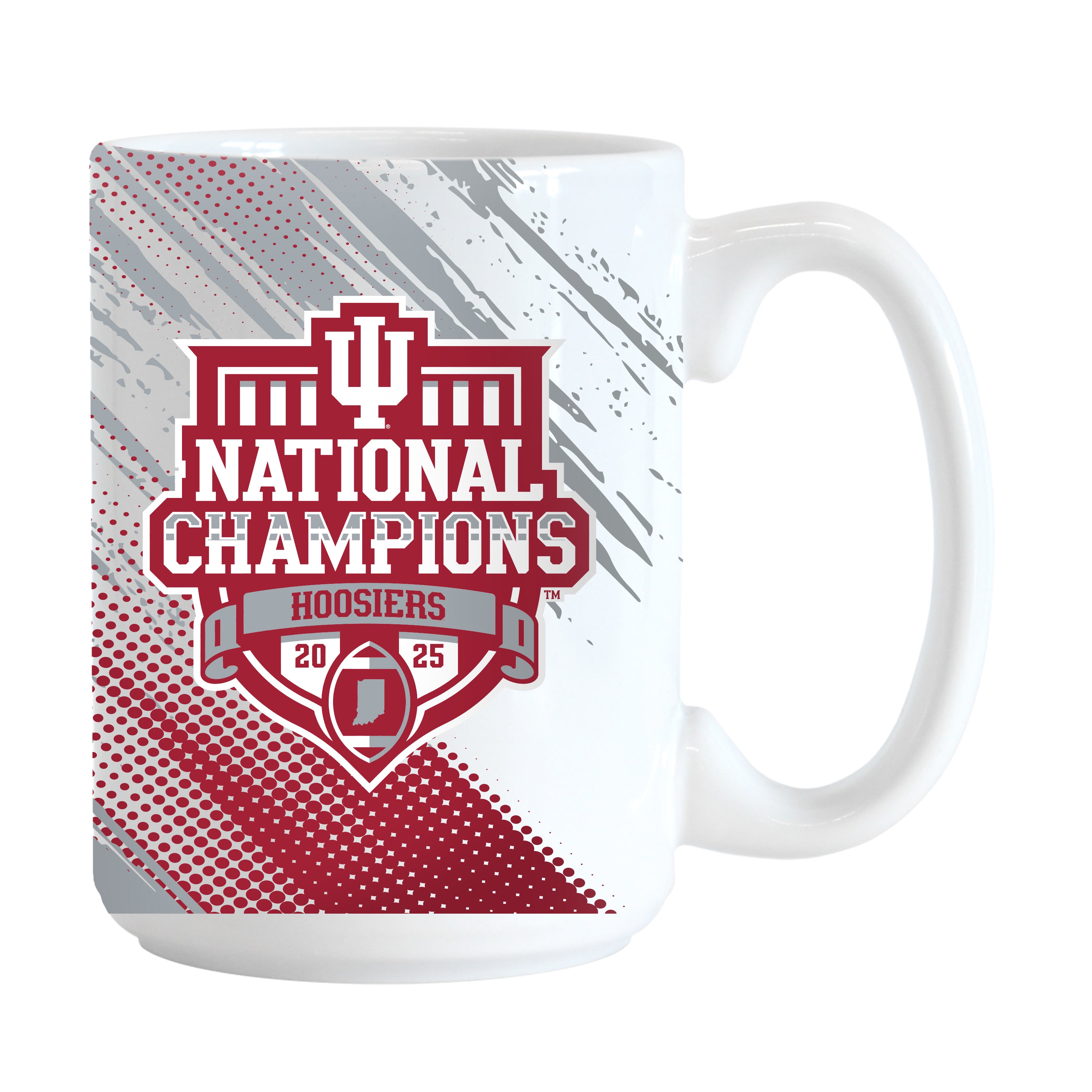 Indiana 2025 College Football Champions 15oz Sublimated Mug