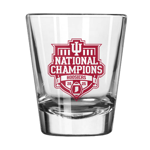 Product Image for Indiana 2025 College Football Champions 2oz Screen Print Shot Glass