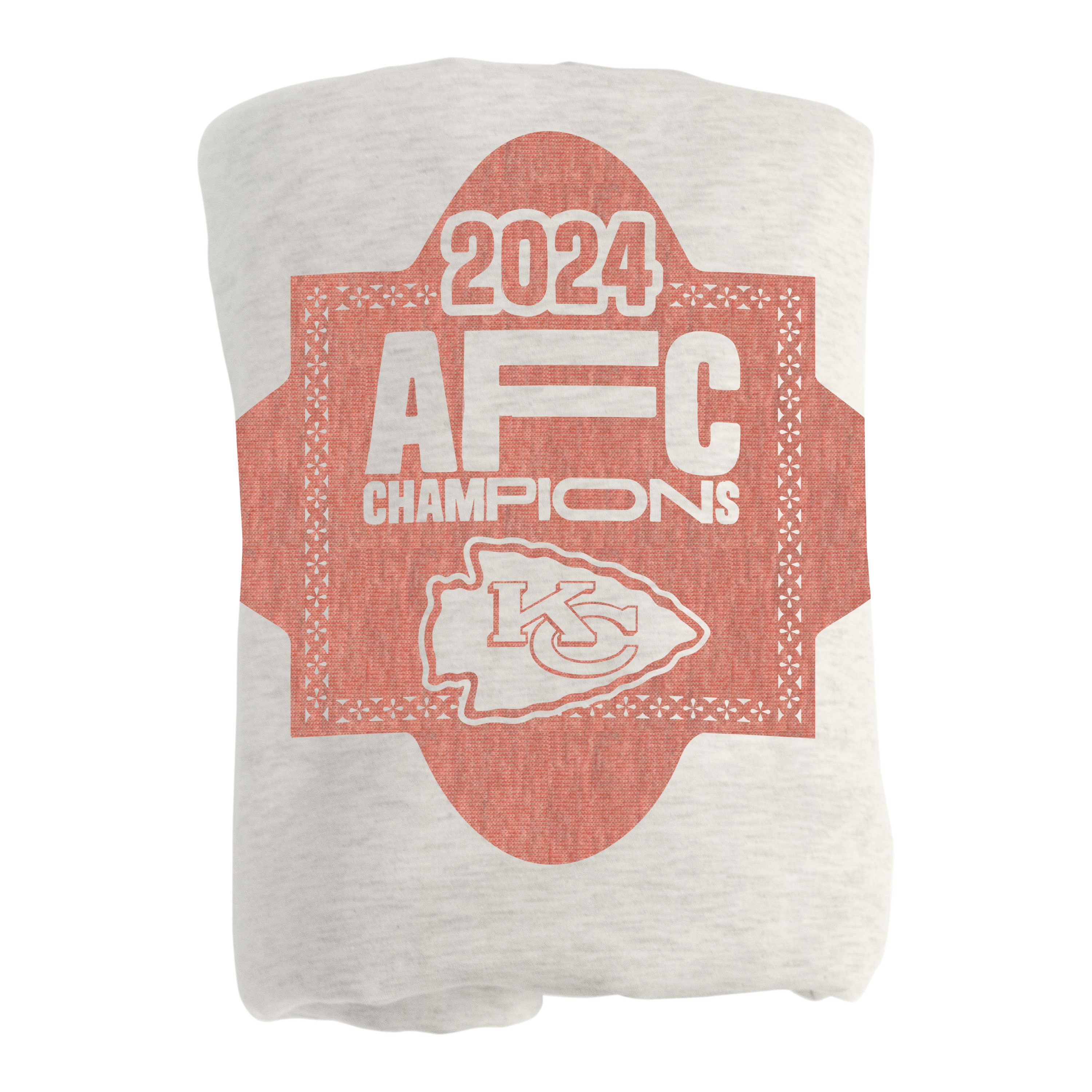 Kansas City Chiefs Conference Champs Sublimated Sweatshirt Blanket