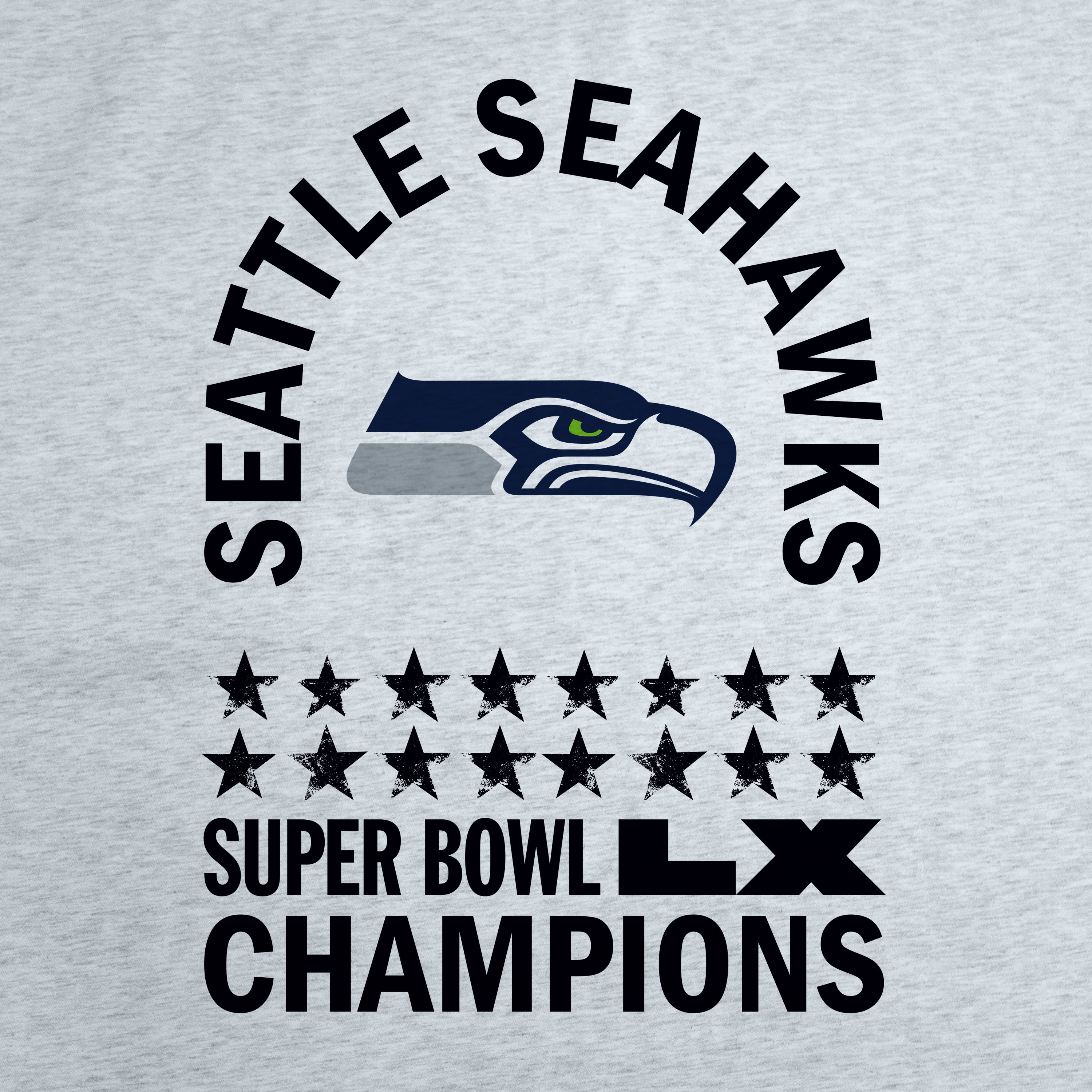 Seattle Seahawks 2026 Super Bowl Champions Sublimated Sweatshirt Blanket - Logo Brands