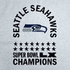 Seattle Seahawks 2026 Super Bowl Champions Sublimated Sweatshirt Blanket - Logo Brands