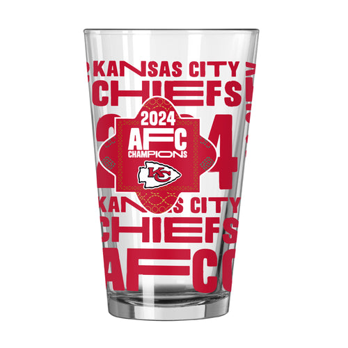 Product Image for Kansas City Chiefs Conference Champs 16oz Pint Glass